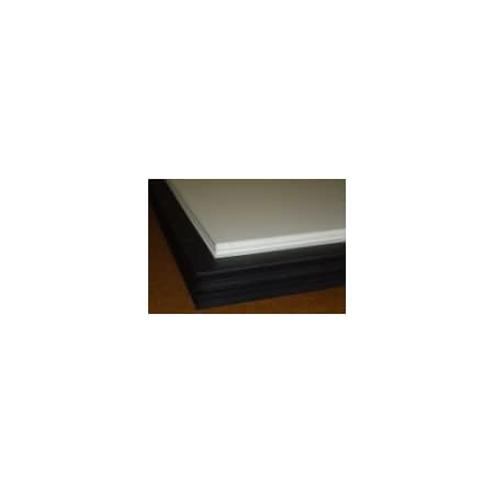 Professional Plastics Black Formex GK-30 Flame-Retardant PP Sheet, 0.030 X 24.000 X 48.000 SPROFRBK.030X24.000X48.000GK30